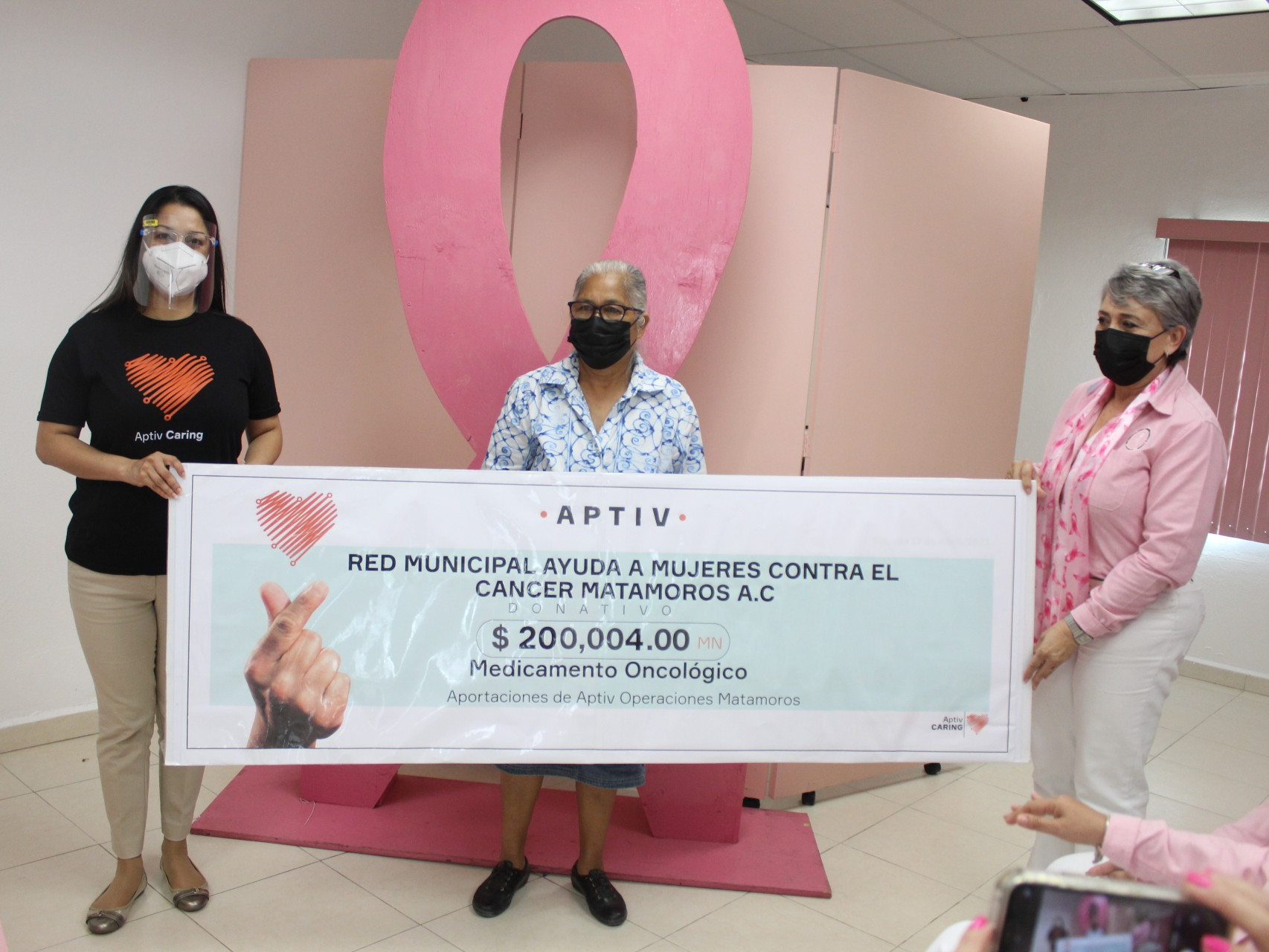 Apoyo a Tamaulipecas con cáncer de mama