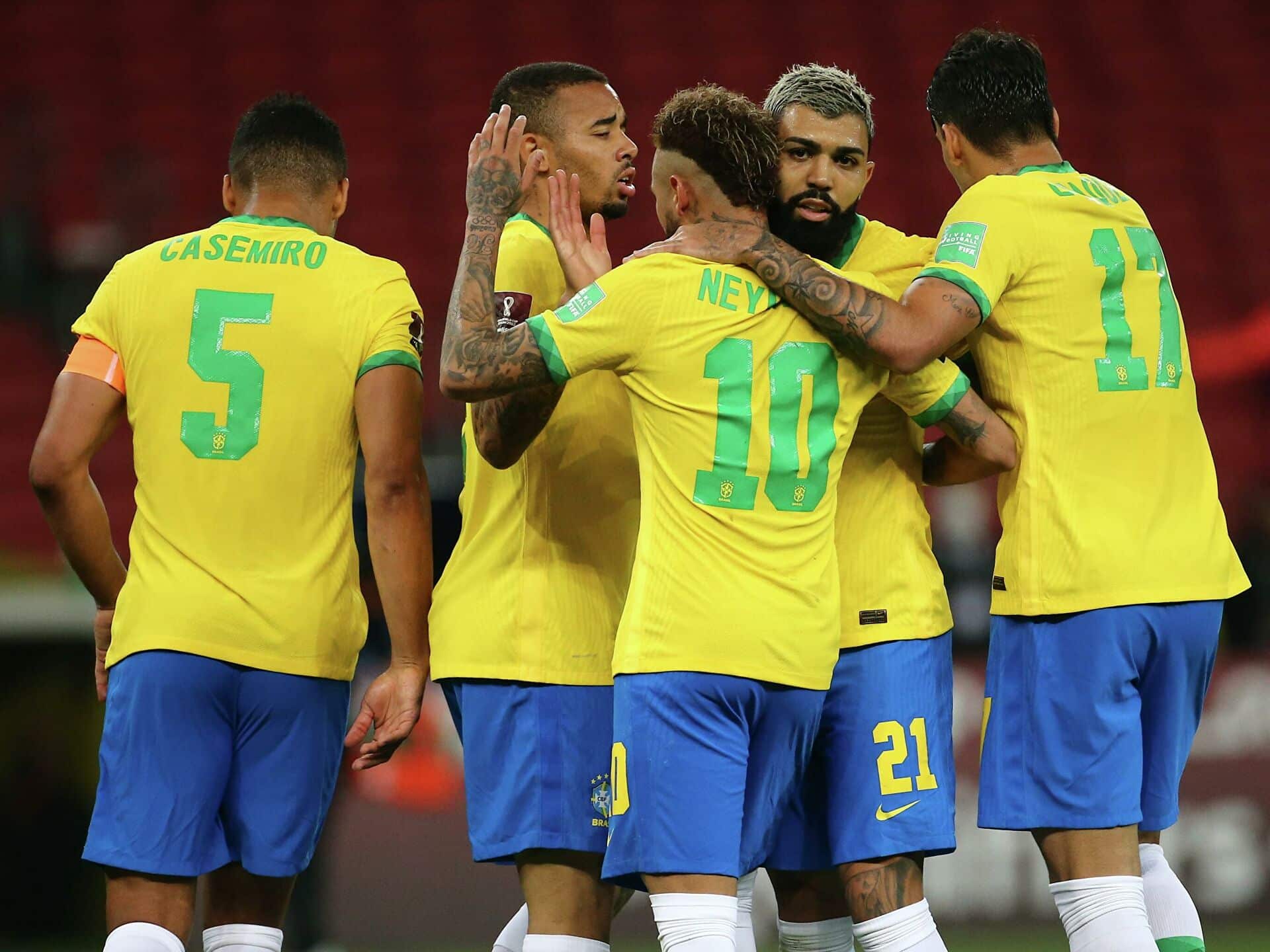Brasil derrota 3 por 0 a Venezuela.