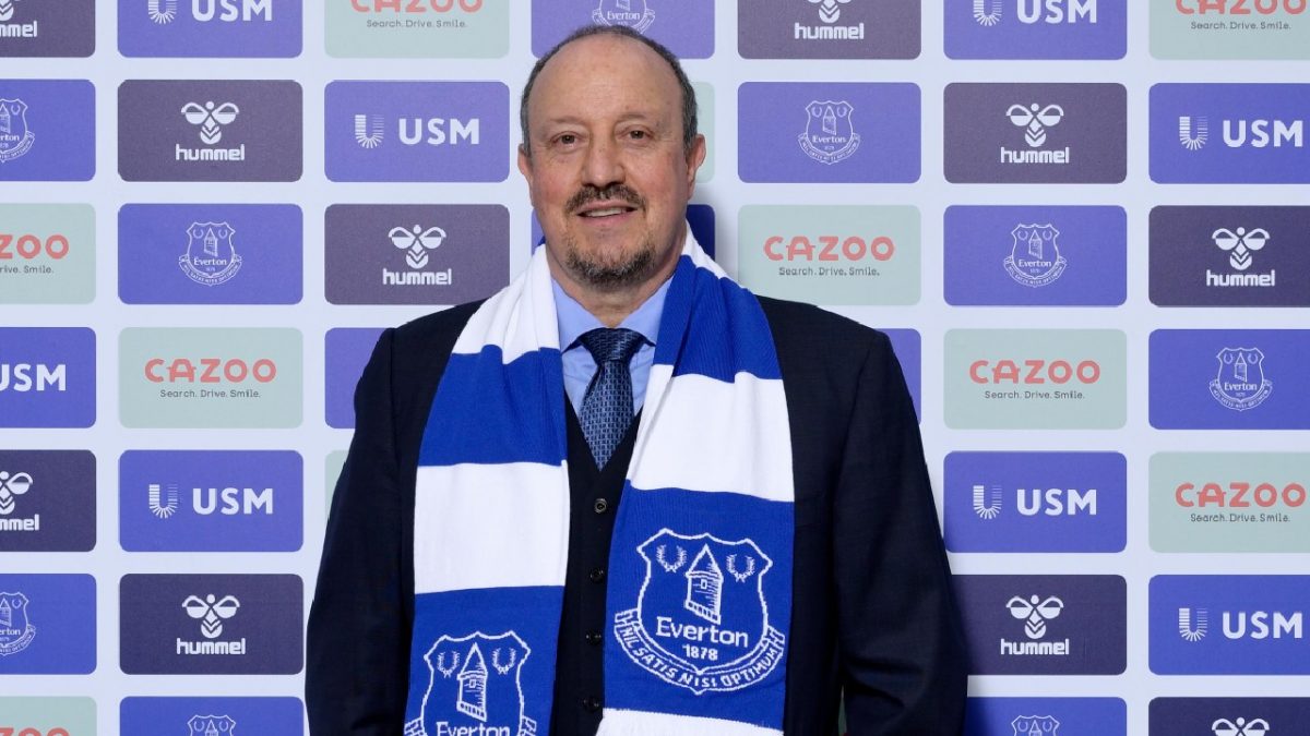 Rafa Benítez es el nuevo entrenador del Everton.