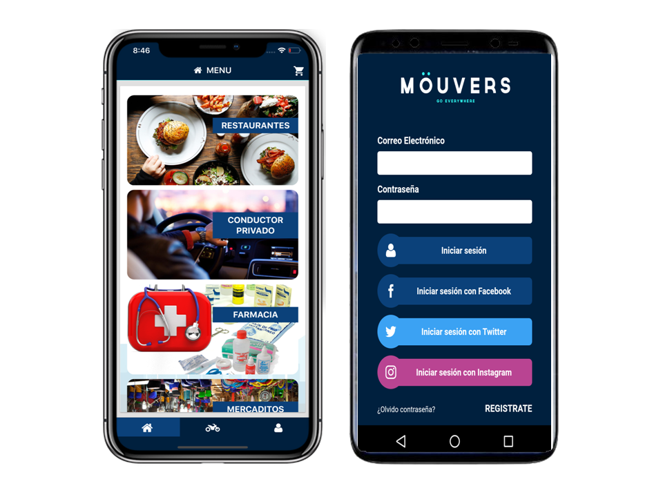App Mouvers para restaurantes es ya una realidad