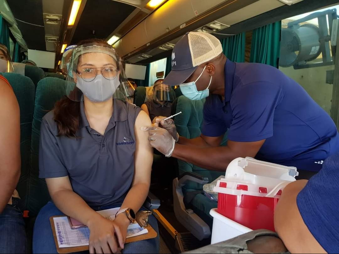 Programa piloto de vacunación en maquiladoras