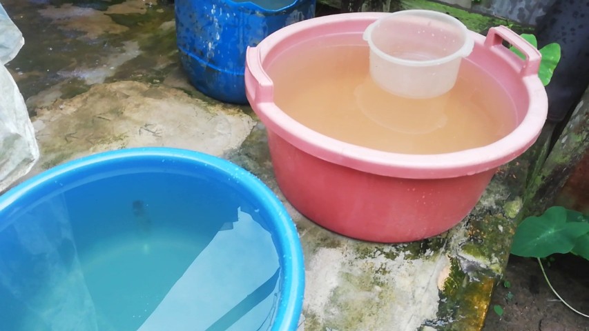 denuncian falta de agua