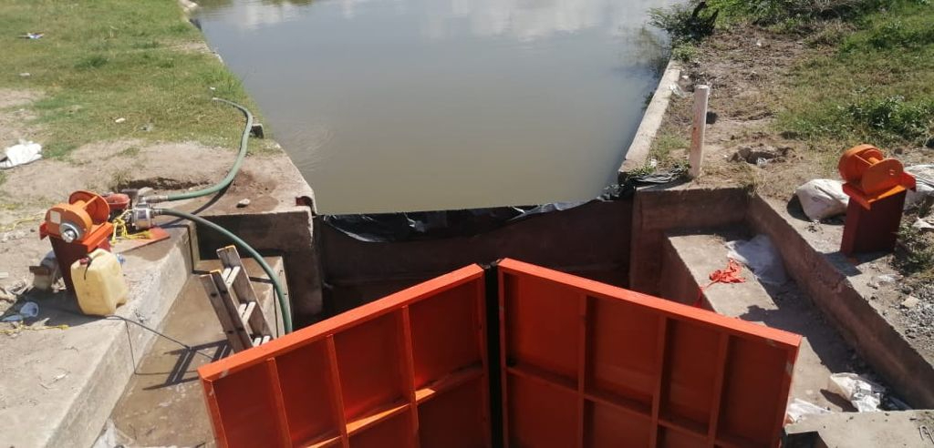 rehabilitación del dique El Camalote