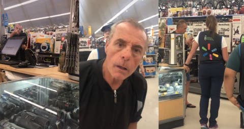 Expolicía agrede a empleada por hablar español