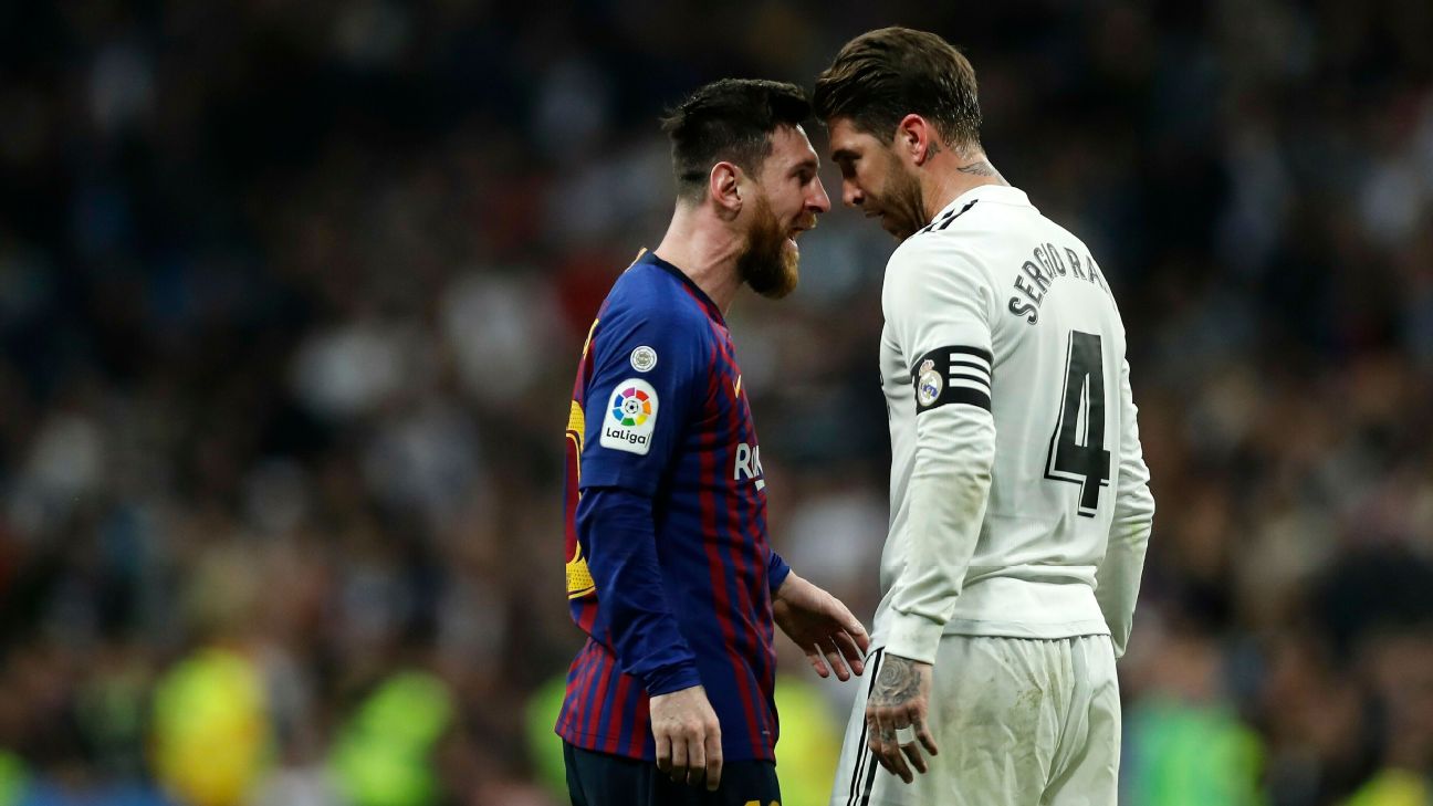 Sergio Ramos ya le dio la bienvenida a Messi al PSG