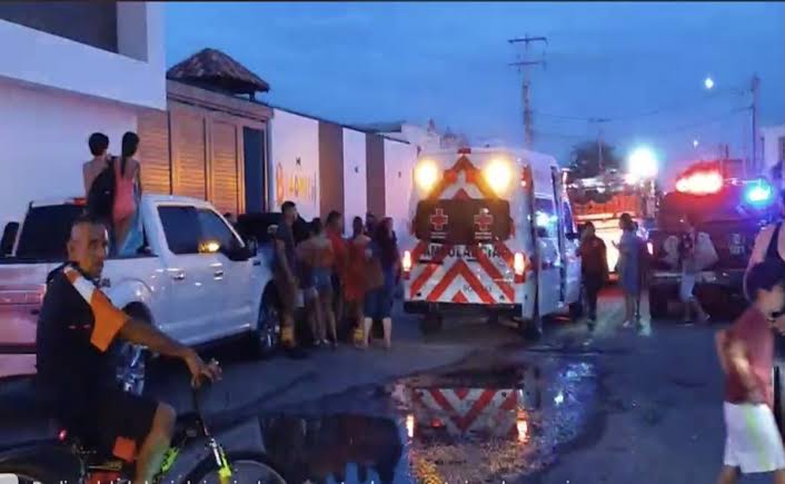 Niños con quemaduras por descarga eléctrica