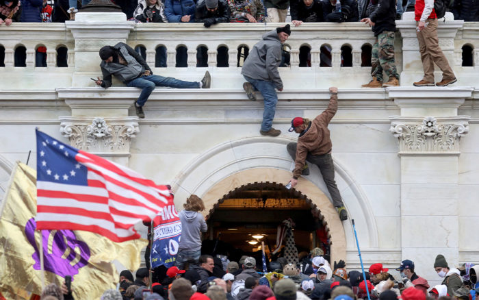 Trump policías del capitolio