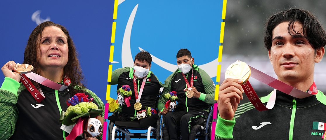 Atletas paralímpicos dan a México 4 medallas