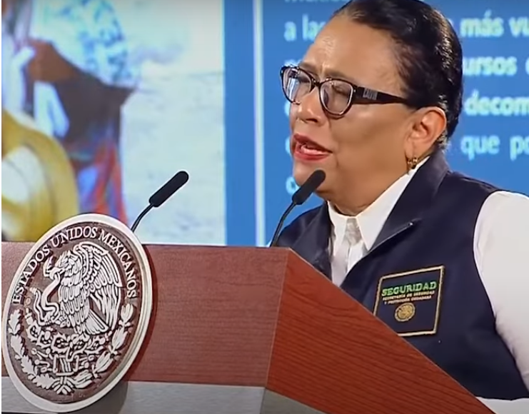 Rosa Icela Rodríguez Tianguis del bienestar