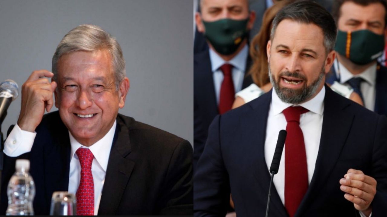 Santiago Abascal, líder de VOX, le responde a AMLO: ninguna declaración de quienes protegen a narcos va a mermar su causa.