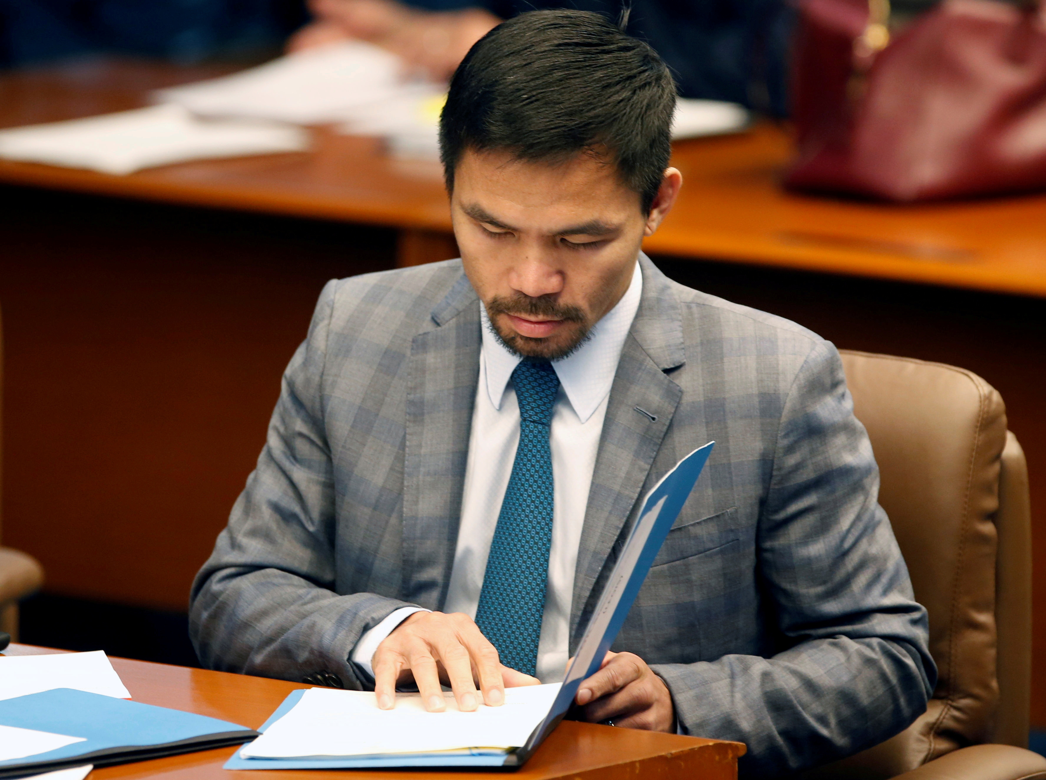 Pacquiao será candidato a la presidencia de Filipinas