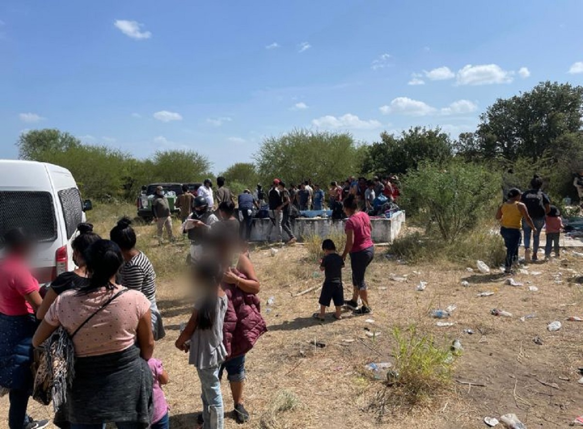 Rescataron a migrantes abandonados en Tamaulipas