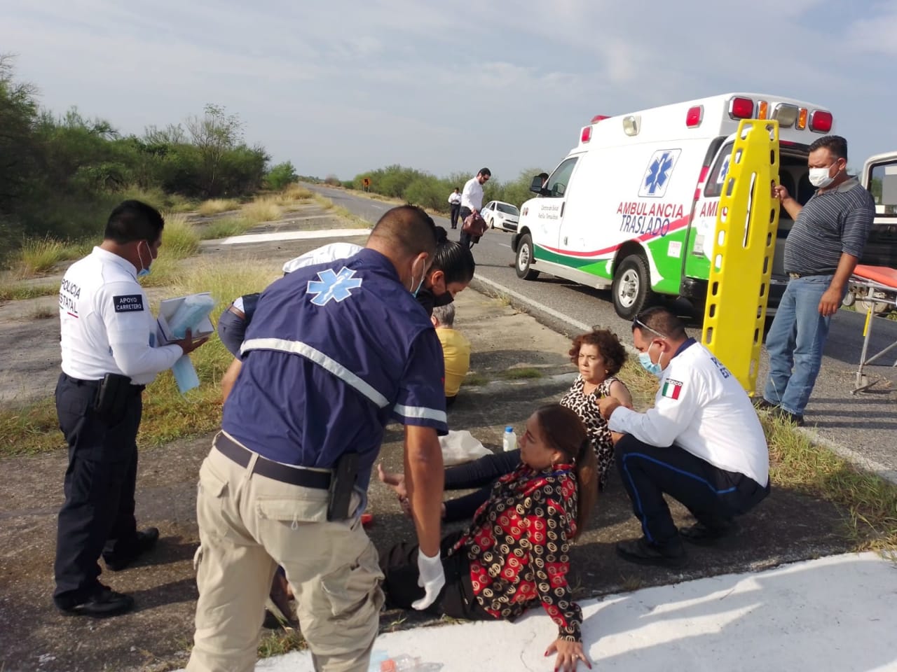 Sufren accidente diputadas del PRI