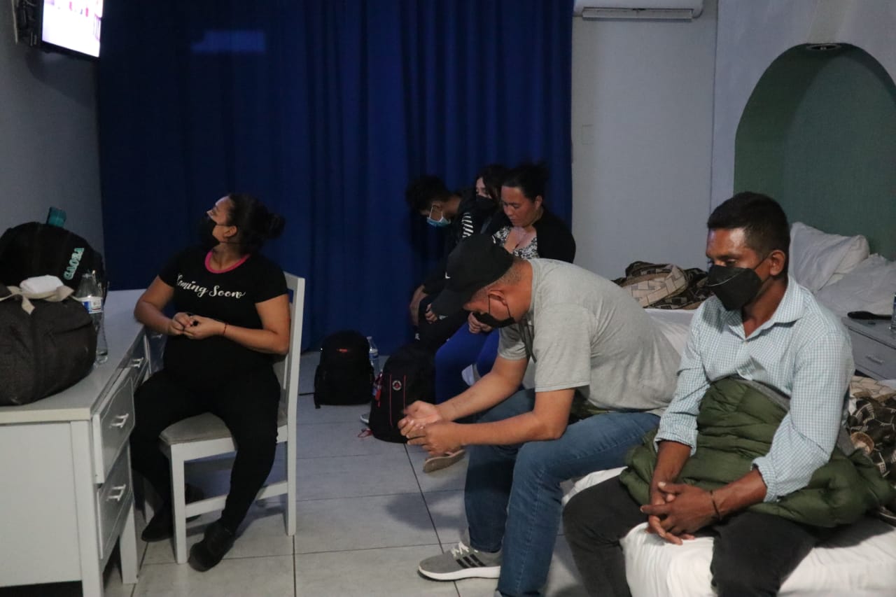 Aseguraron a migrantes en Hotel
