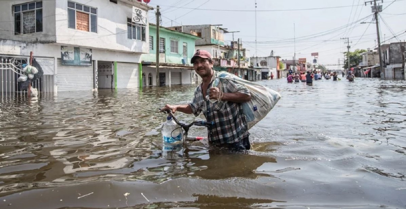 De nueva cuenta Tabasco está bajo el agua