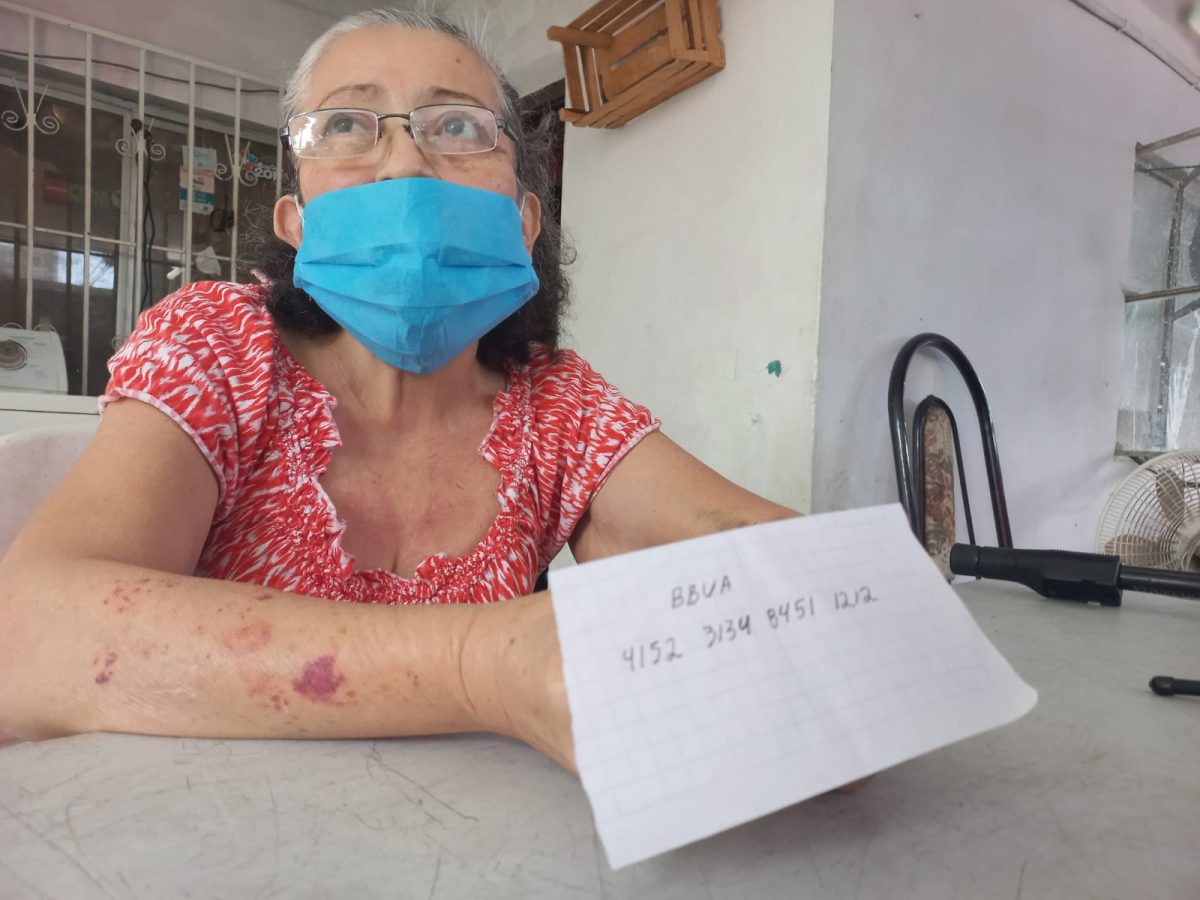 Rosa Bonilla Reyes requiere apoyo