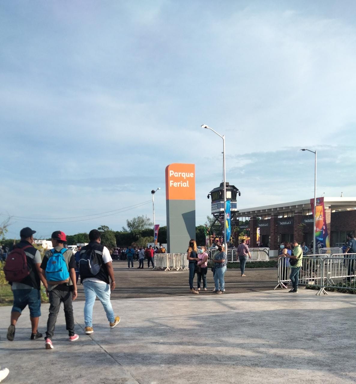 feria podría concentrar hasta 10 mil personas