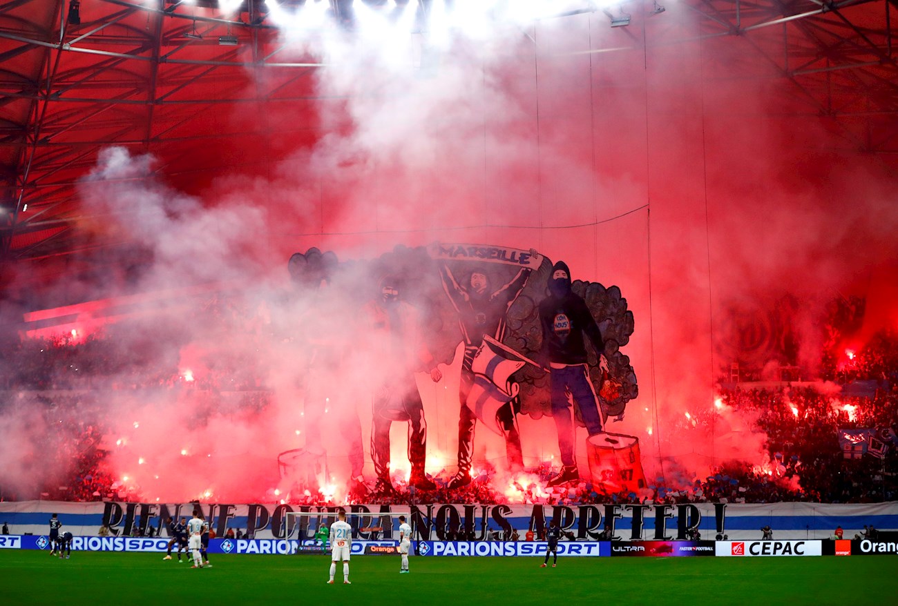 PSG-Marsella dejó nueve policías heridos