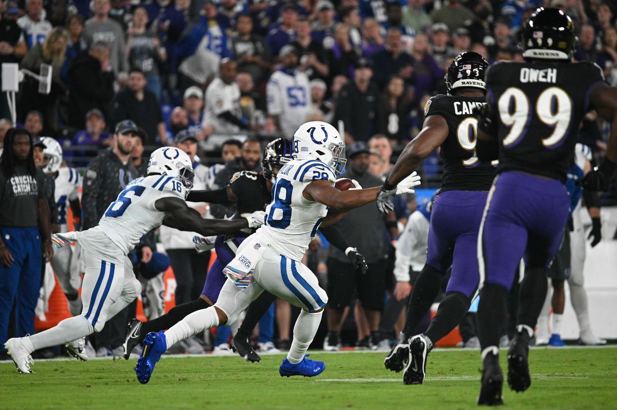 Ravens derrotó 31-25 a los Colts