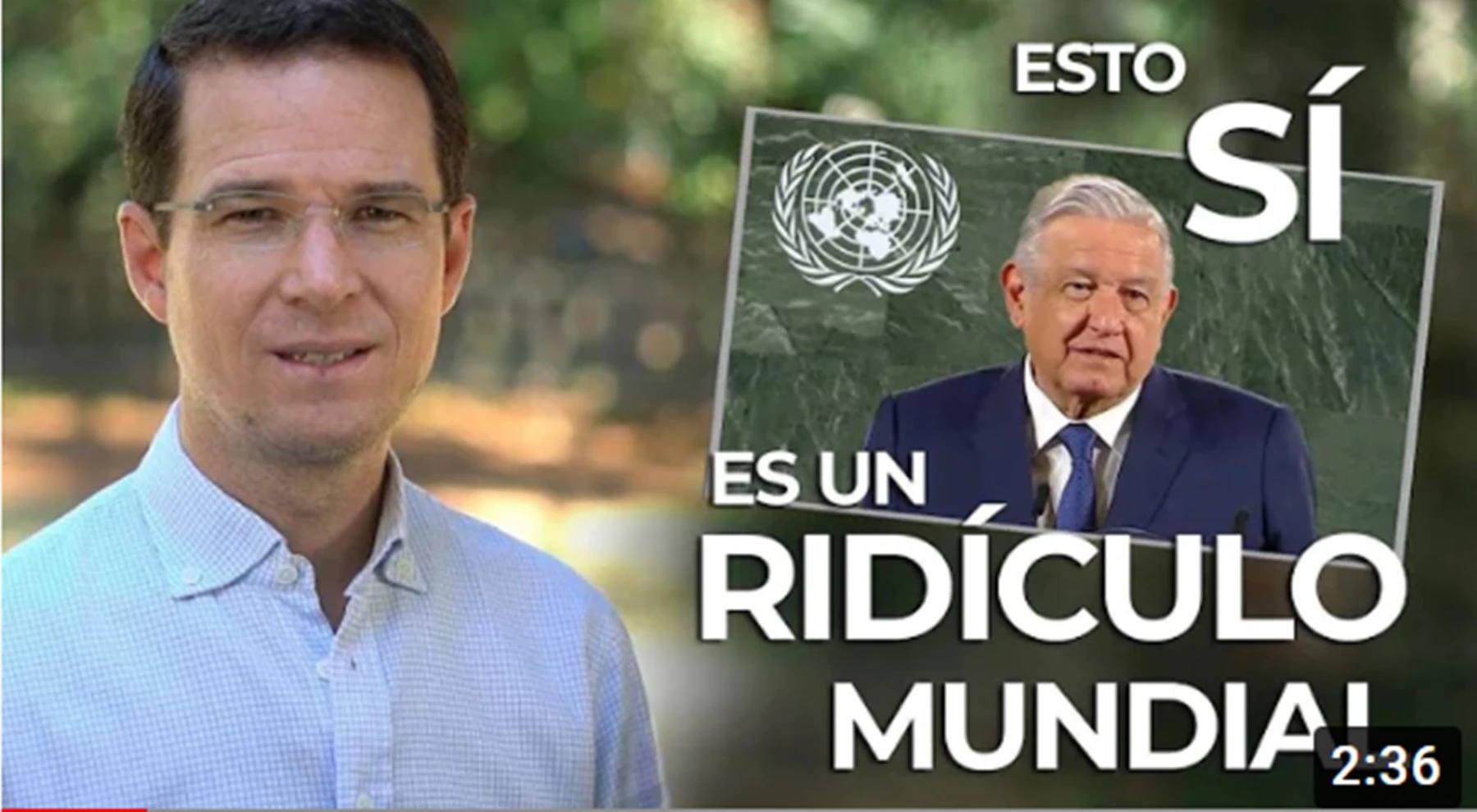 Tras el anuncio de AMLO sobre su asistencia en un evento de la ONU, el ex-candidato, Ricardo Anaya, descalificó nuevamente al mandatario.