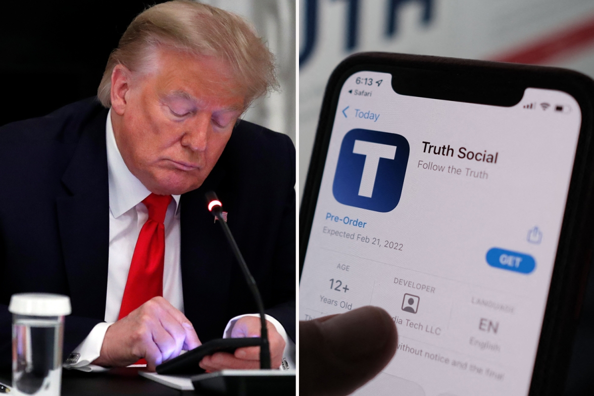 Después de ser vetado en Twitter y Facebook, Donald Trump regresa al internet con TRUTH Social, una nueva red creada por el ex-mandatario