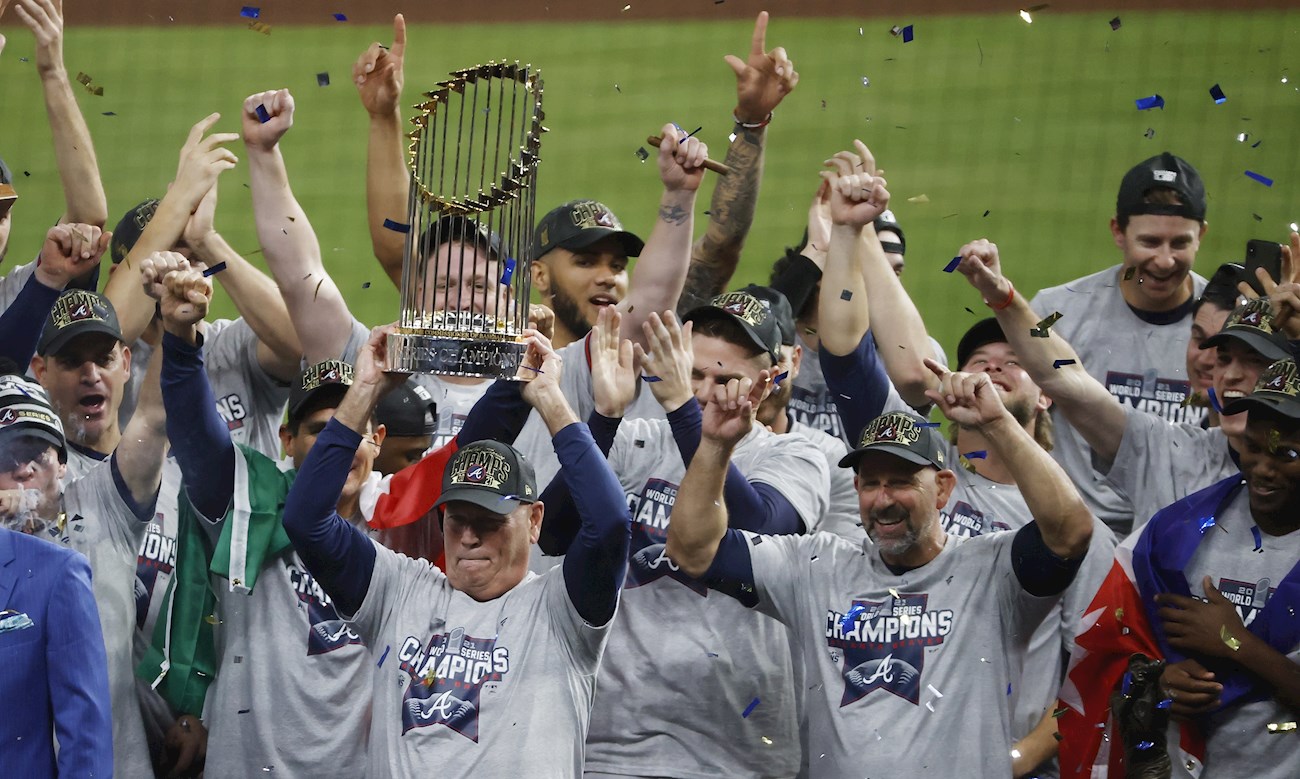 Los Bravos de Atlanta son los campeones de la MLB