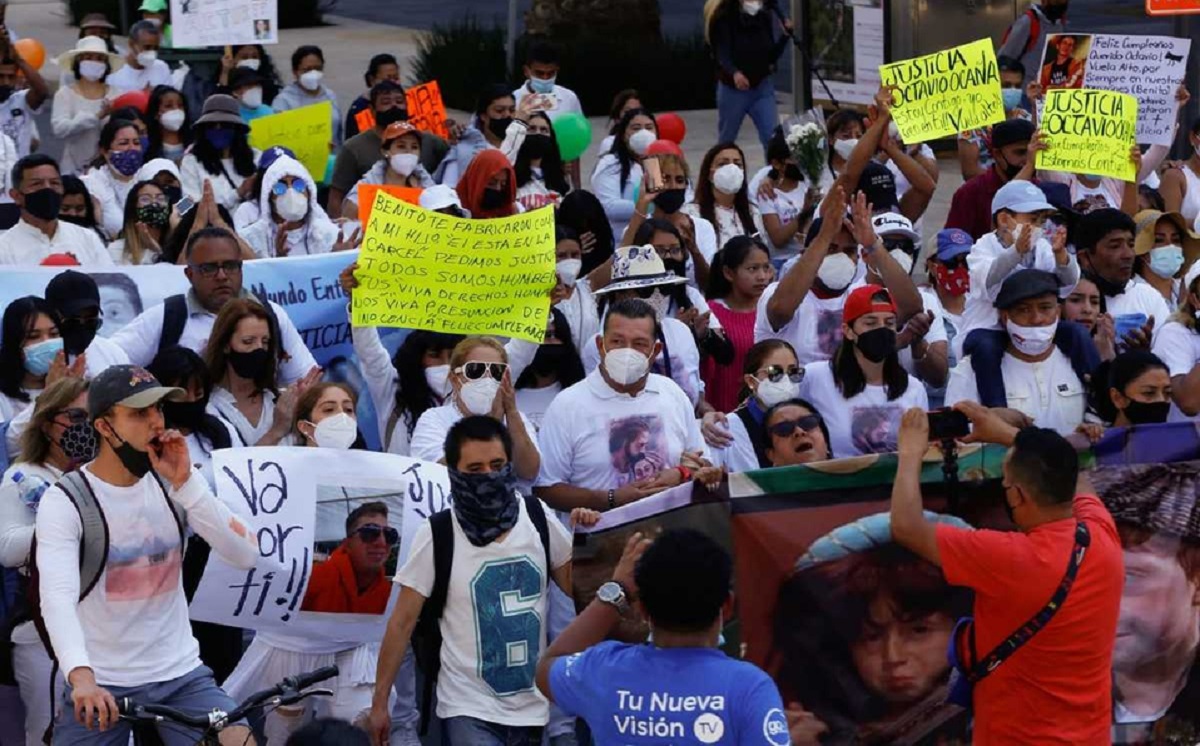 Con marcha piden justicia para Octavio Ocaña