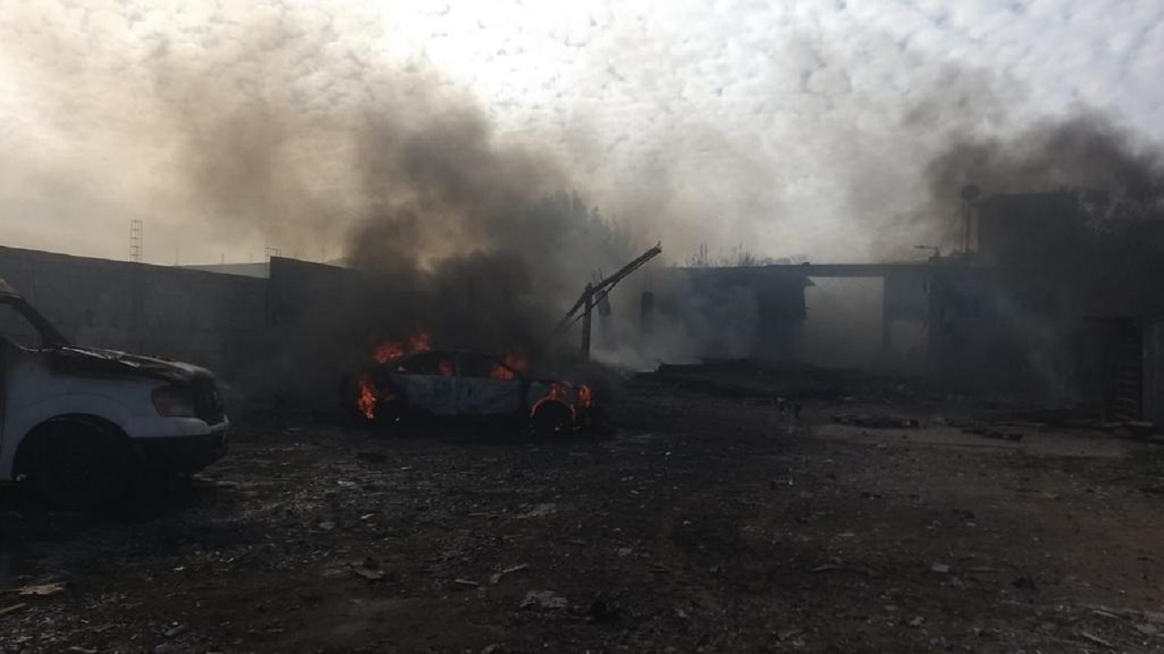 Explotó pirotecnia en zona habitacional de Tultepec