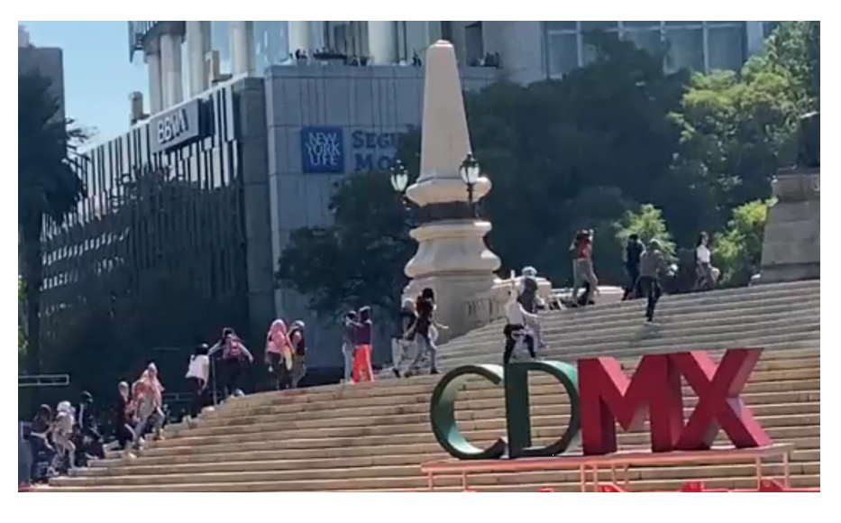 Interrumpe el show run de Checo Pérez