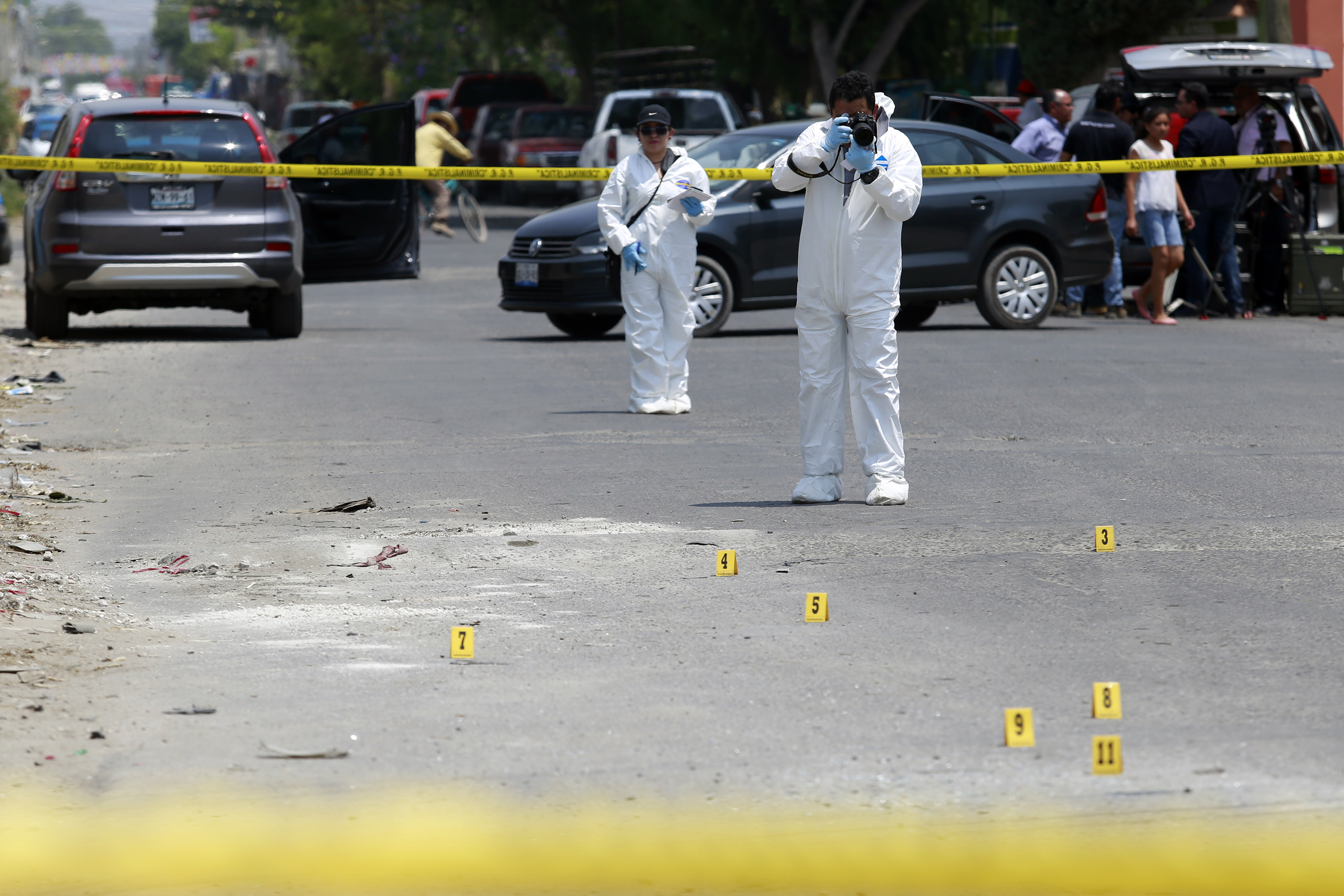 Asesinaron a 15 personas en Guanajuato