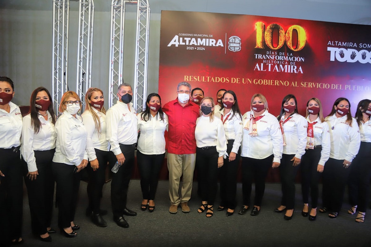 Alcalde de Altamira rindió informe