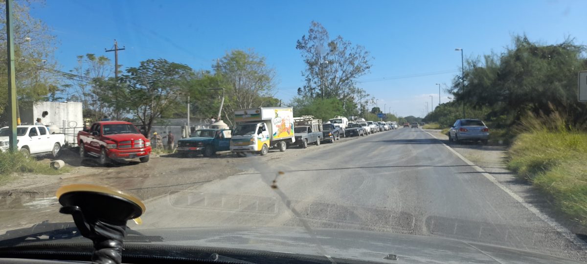 desquicia la capital falta de agua