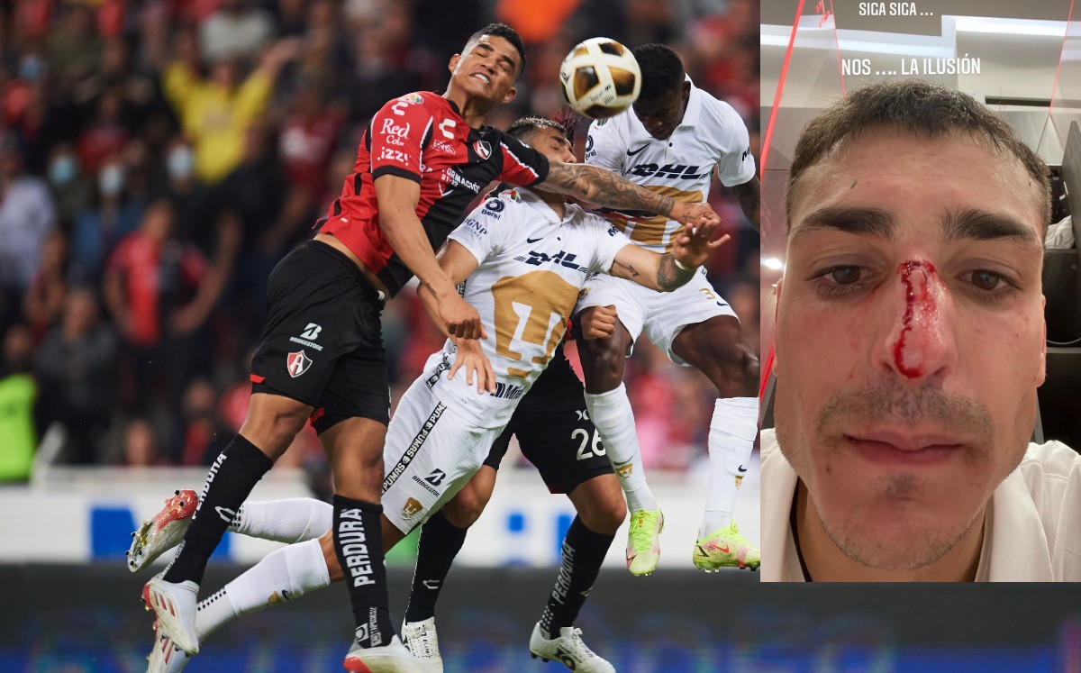 Dienenno mostró su descontento por el arbitraje