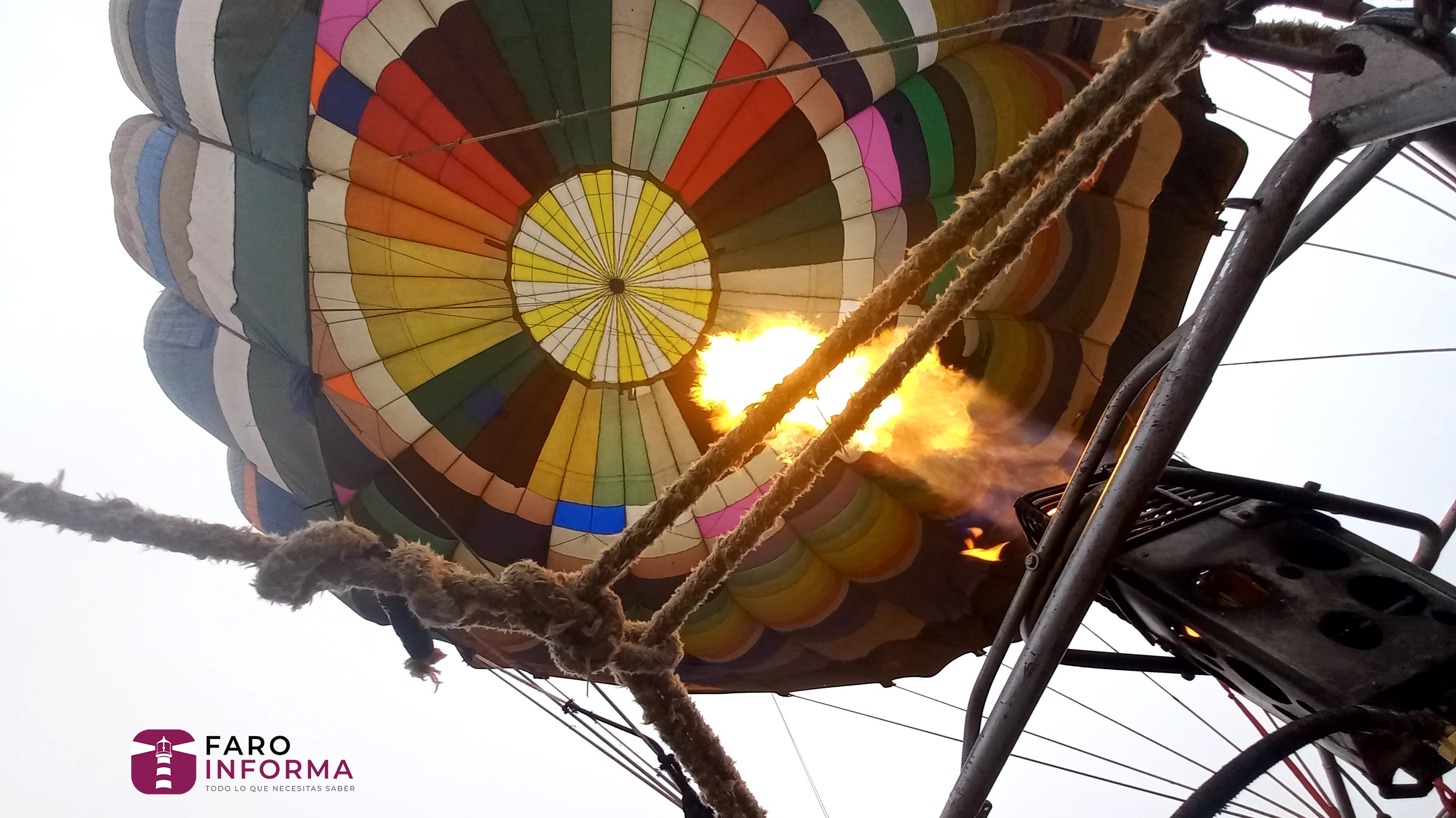 Pudo continuar exhibición de globos aerostáticos