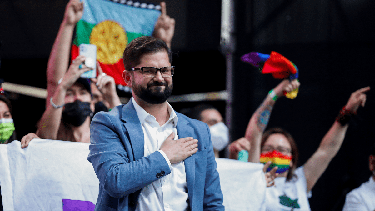 Boric fue electo presidente de Chile