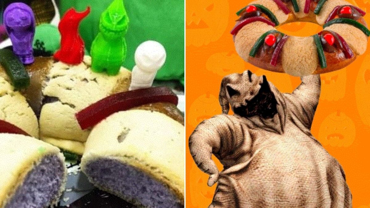 la "extraña rosca de reyes"