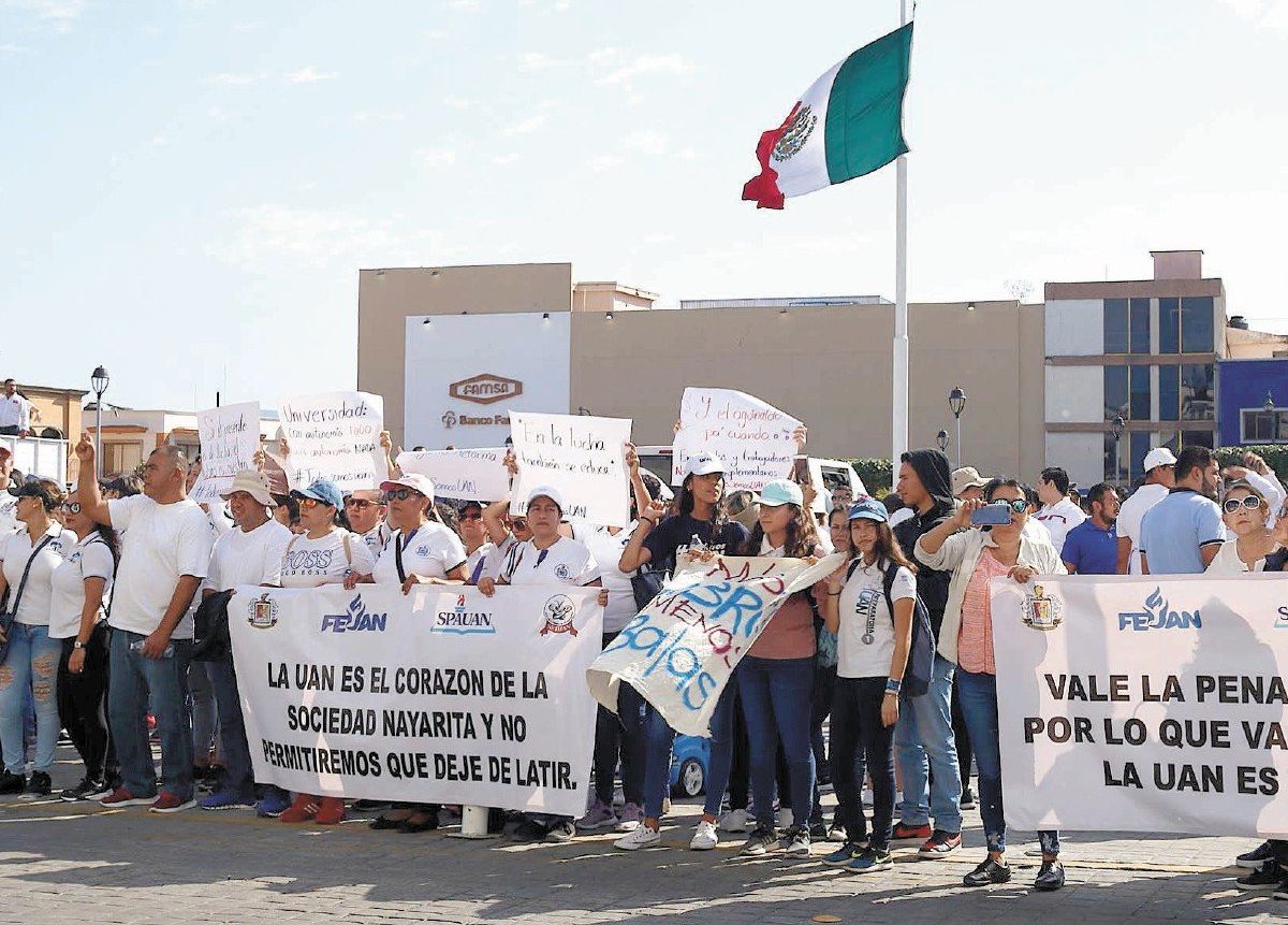 Sindicato de la Universidad de Nayarit emplaza a huelga