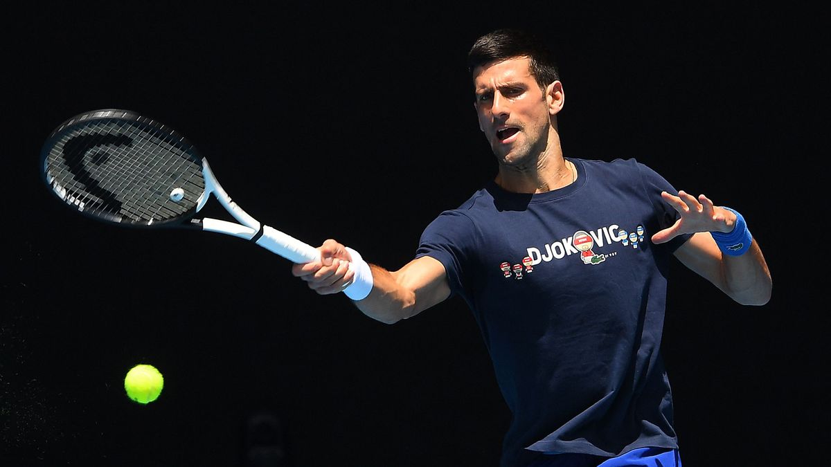 Alex Hawke pospuso la definición del caso de Djokovic
