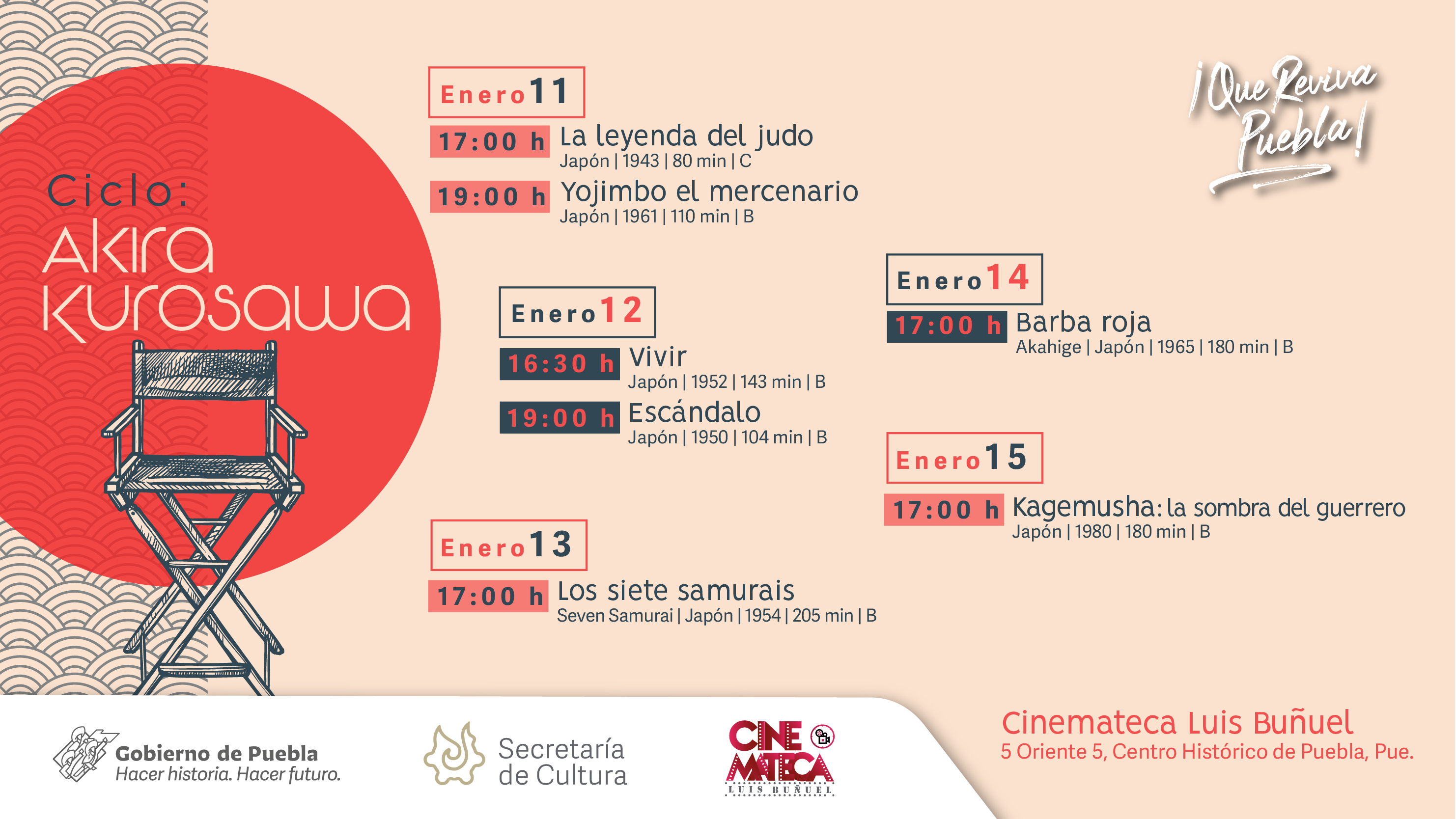 Festival de Akira Kurosawa en Puebla