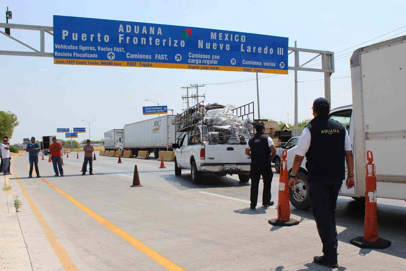 Decomiso de cartuchos por Aduanas de Tamaulipas