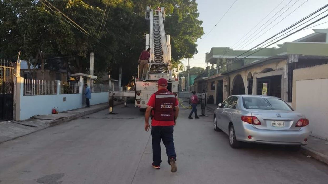frente frío 22 en Altamira