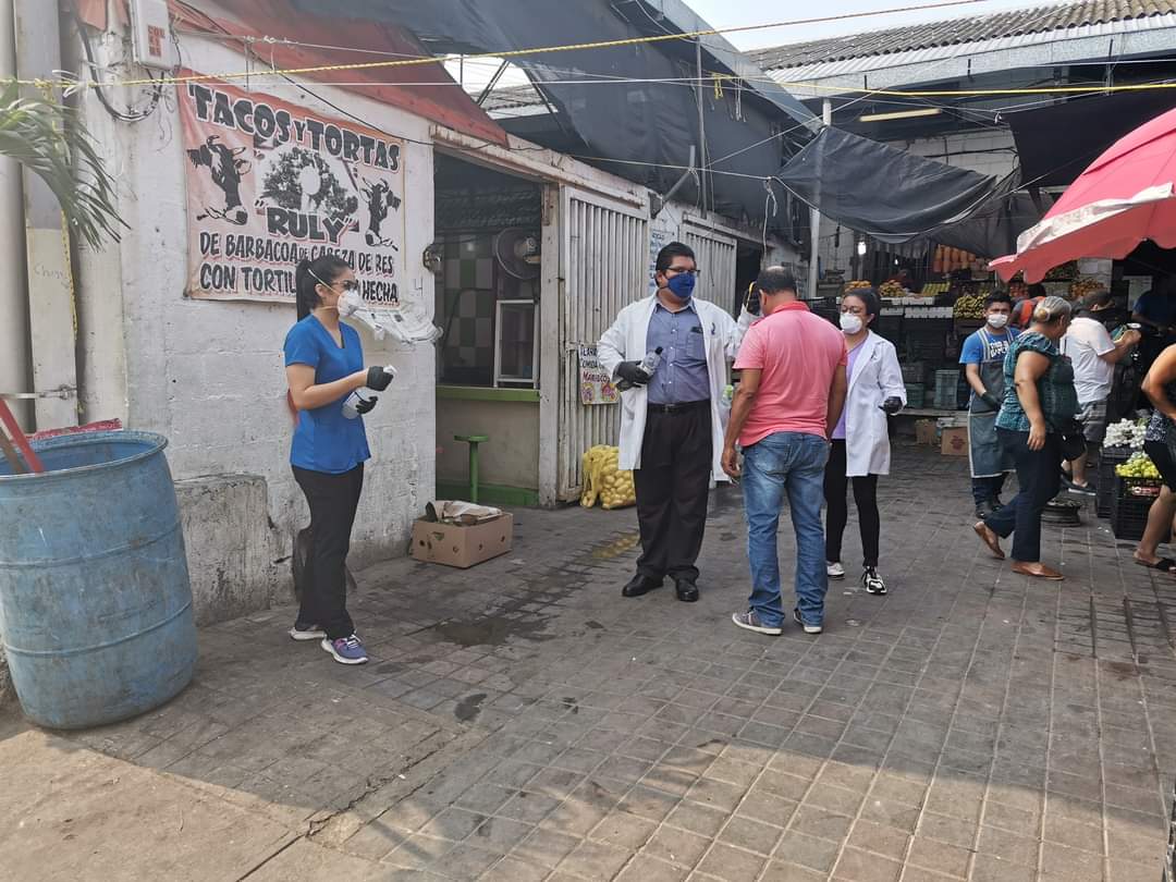 Refuerzan filtros sanitarios en Tampico