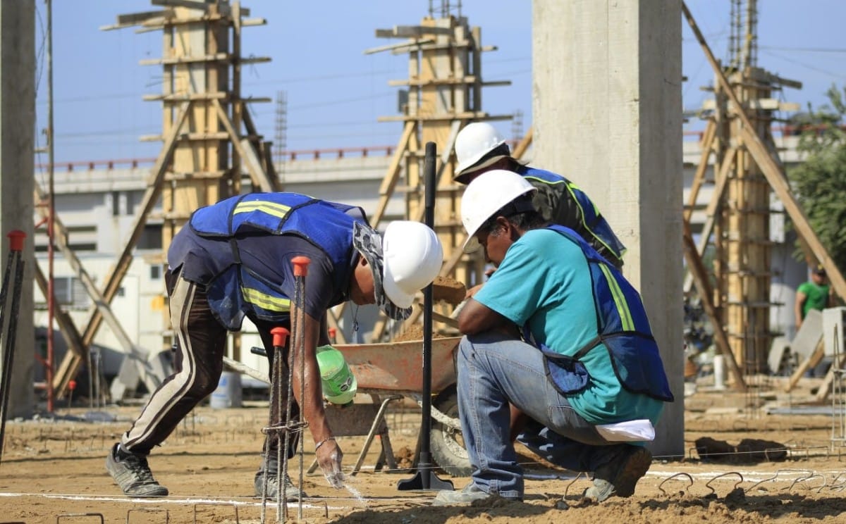 Ligero incremento en sector de la construcción en 2021