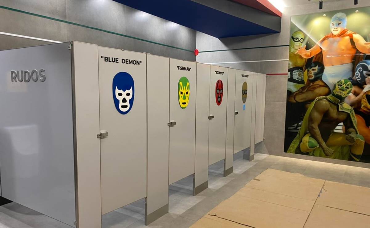 Conoce los baños del aeropuerto