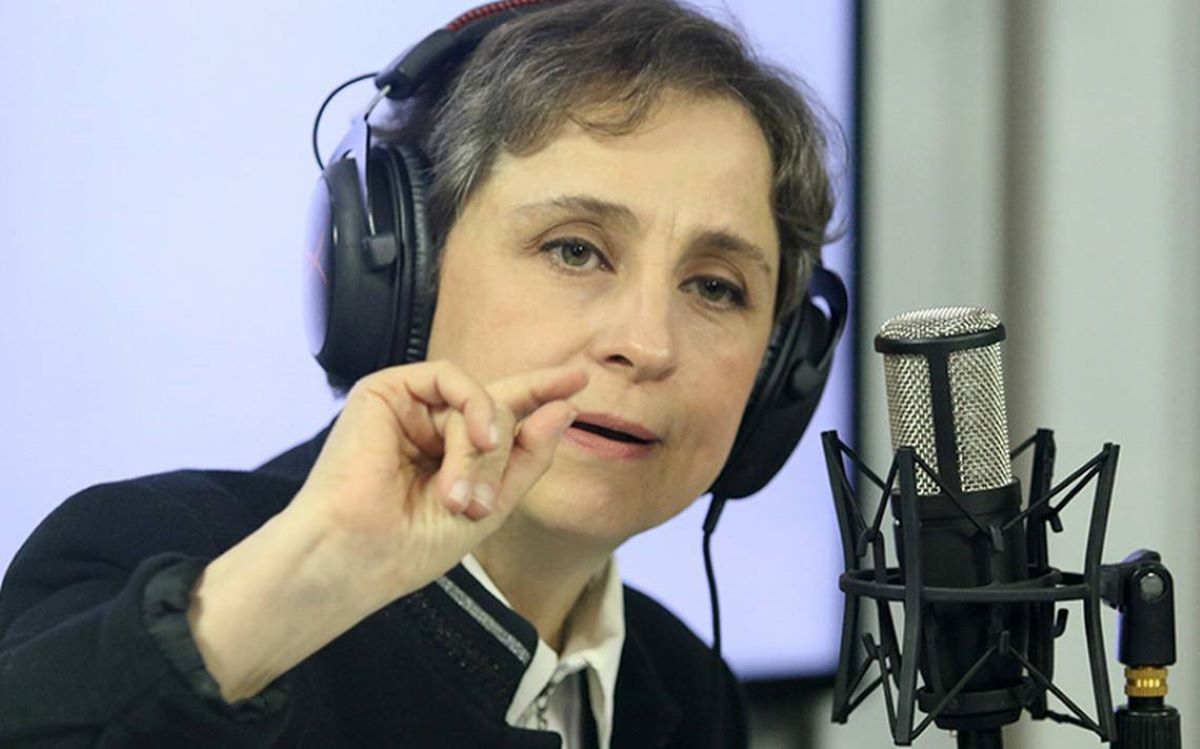 Carmen Aristegui le contestó a AMLO