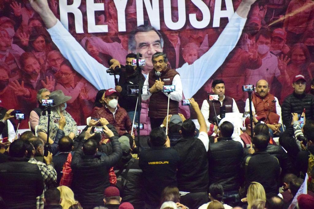 Américo Villarreal en Reynosa