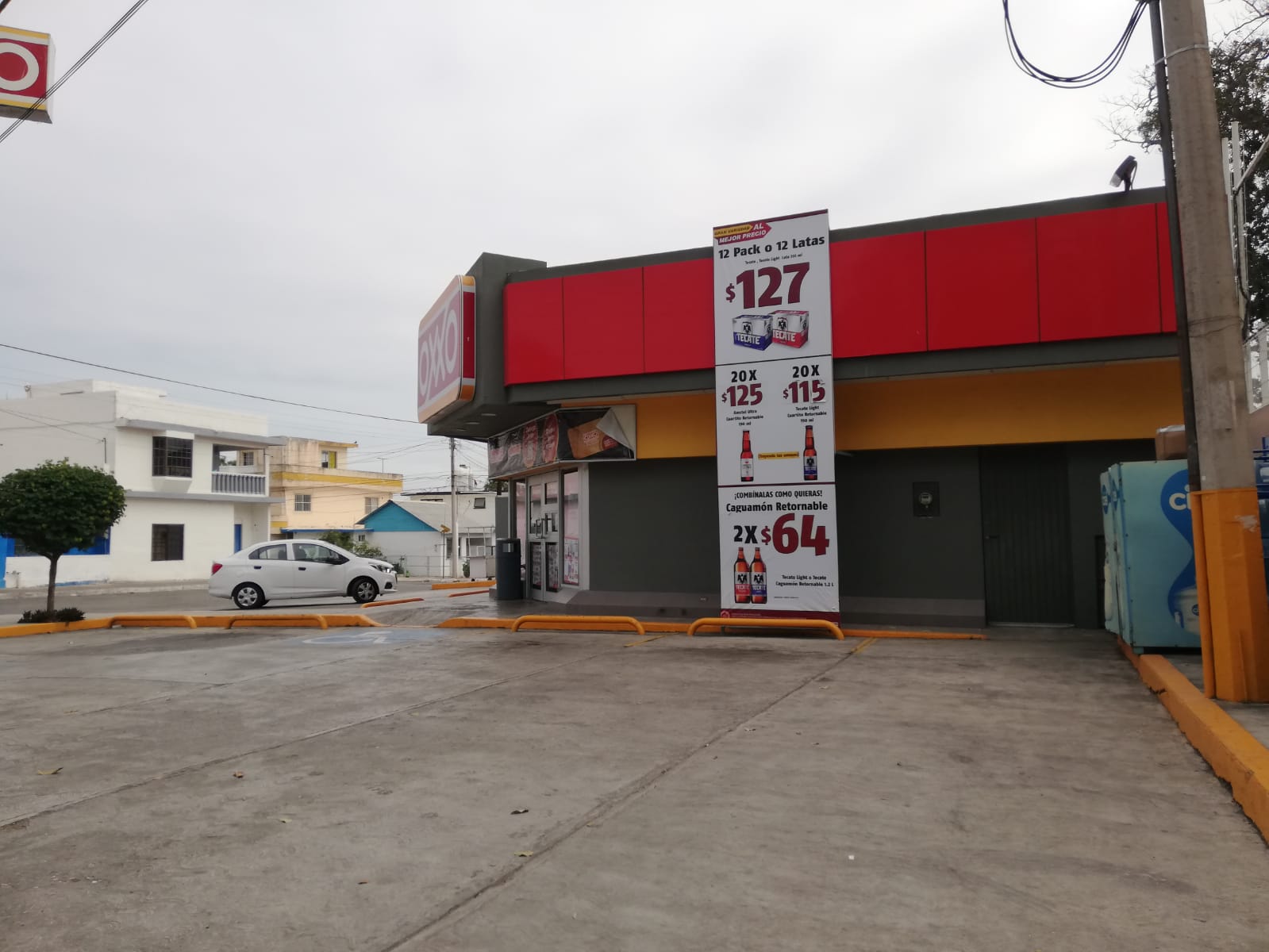 robo de tienda oxxo en Tampico