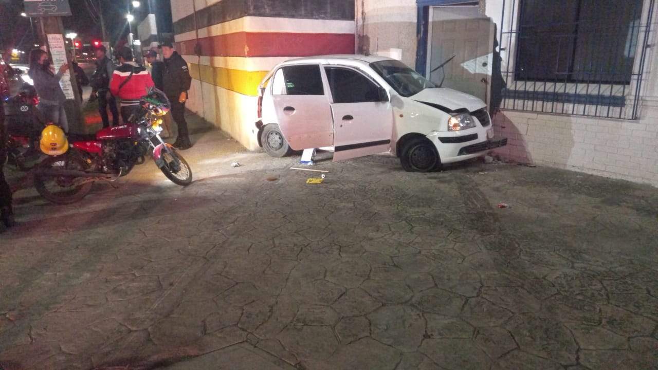 accidente en la avenida de la Industria