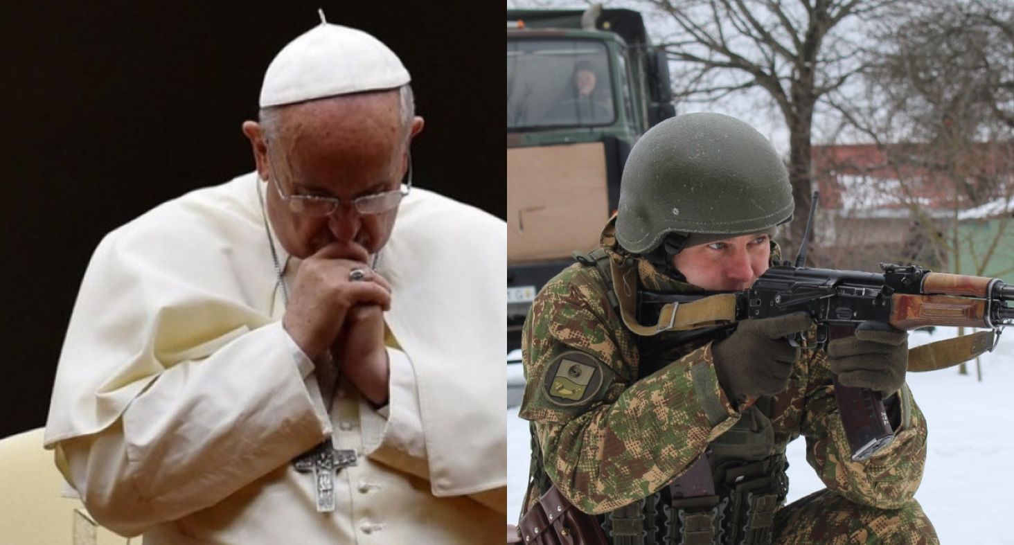 Papa Francisco pide paz entre Ucrania y Rusia