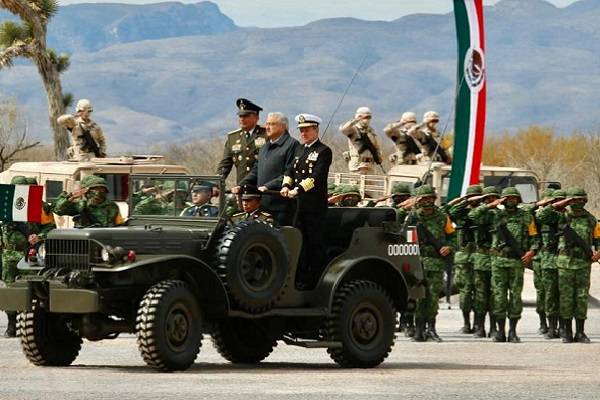 El presidente, Andrés Manuel López Obrador (AMLO) encabeza ceremonia por el aniversario 109 del Ejército Mexicano.